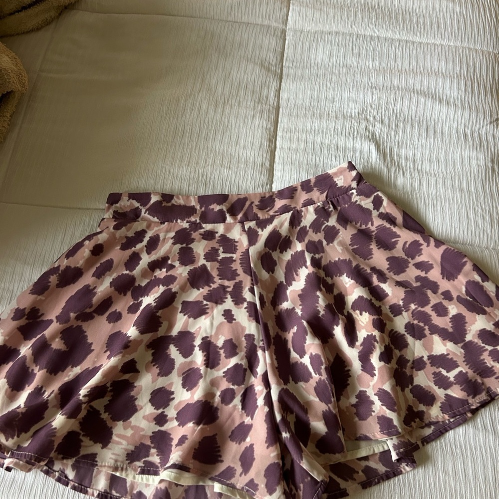Stylish Animal Print Skirt
